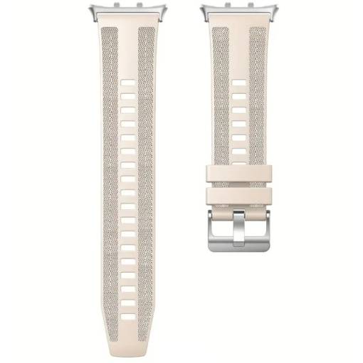 Foto - Brățară din silicon pentru Honor Watch 5 - Bej