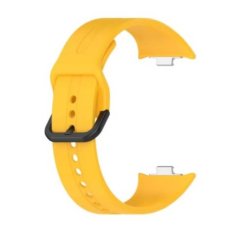Foto - esem brățară din silicon pentru Xiaomi Redmi Watch 5 și Xiaomi Redmi Watch eSIM - Galben