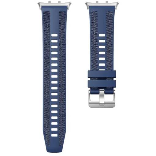 Foto - curea din silicon pentru Honor Watch 5 - Albastră închisă