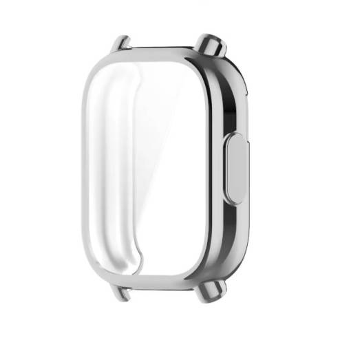 Foto - Husă de protecție din silicon pentru Redmi Watch 5 Active - Argintie