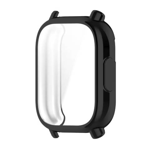 Foto - Husă de protecție din silicon pentru Redmi Watch 5 Lite - Neagră
