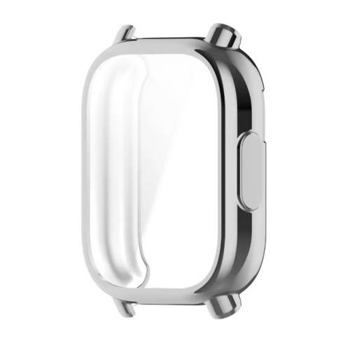 Foto - Husă de protecție din silicon pentru Redmi Watch 5 Lite - Argintie
