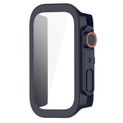 Foto - Husă de protecție pentru Xiaomi Band 3 și Smart Band 9 Active - Albastru Închis