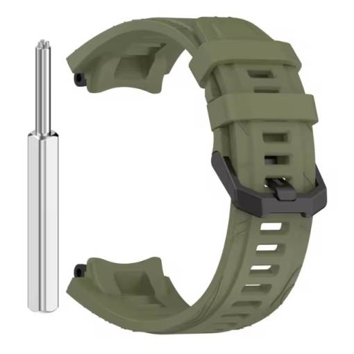 Foto - brățară din silicon pentru Xiaomi Amazfit T-Rex 3 - verde