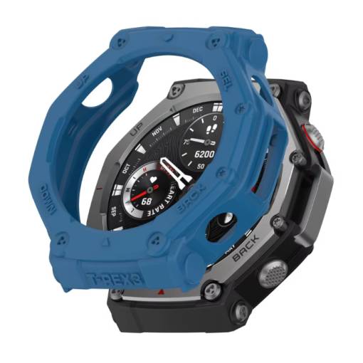 Foto - Cercei din silicon pentru Amazfit T-Rex 3 - Albastru