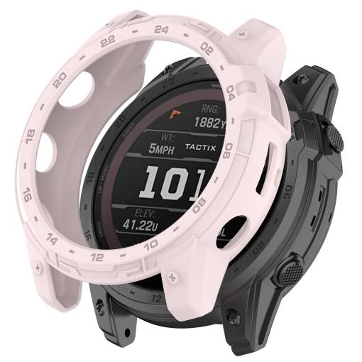 Foto - Rama de silicon pentru Garmin Enduro 2 și Garmin Tactix 7 - Roz
