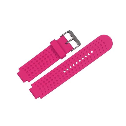 Foto - sesă Silikonovă brățară perforată pentru Garmin Forerunner 25 - Mărimea S, roz