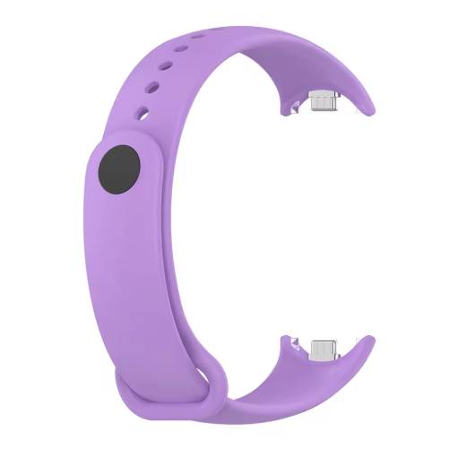 Foto - Curea siliconică eses pentru Xiaomi Smart Band 8, 9 și 10 - Purple