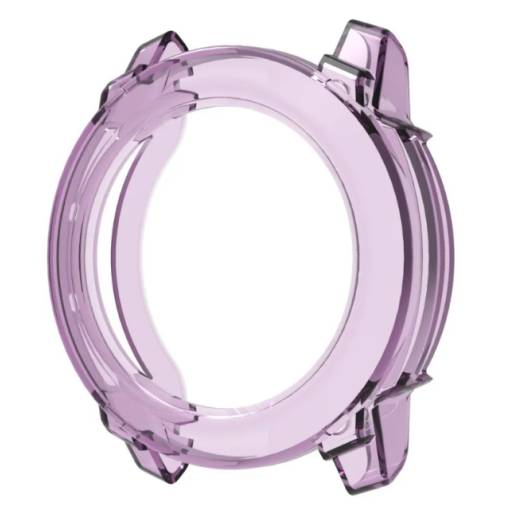 Foto - Ramă din silicon pentru Garmin Instinct 3 - Violet, 50 mm