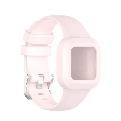 Foto - Curea din silicon eses pentru Garmin Vivofit Junior 3 - Roz