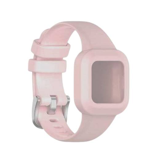 Foto - Curea din silicon eses pentru Garmin Vivofit Junior 3 - Roz