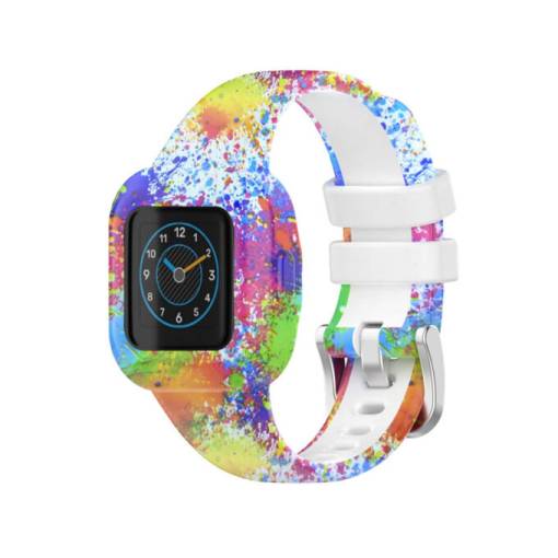 Foto - Curea din silicon eses pentru Garmin Vivofit Junior 3 - Colorat