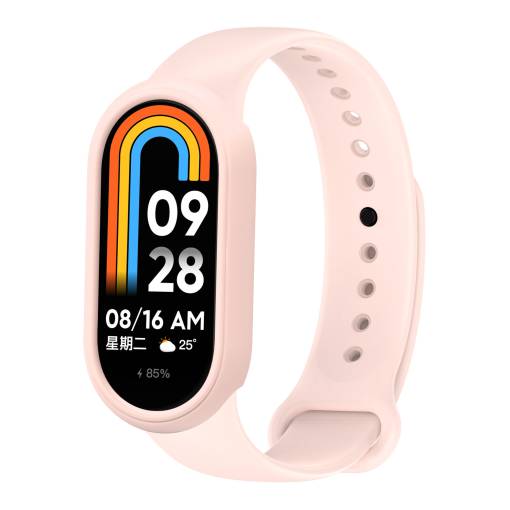 Foto - Brățară Silicon - Roz - pentru Xiaomi Smart Band 8, 9 și 10