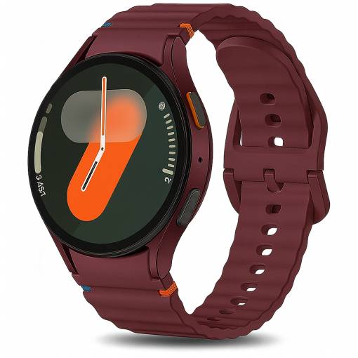 Foto - eses Curea din silicon pentru Samsung Galaxy Watch 7 - Violete
