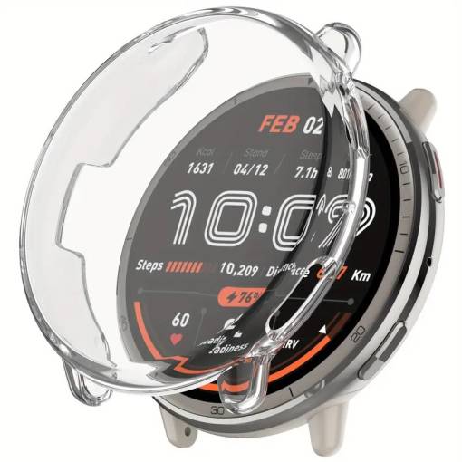 Foto - Carcasă de protecție pentru Amazfit Active 2 - Transparent