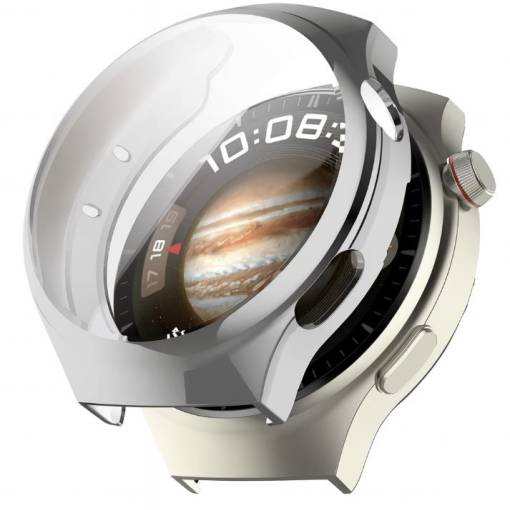Foto - Husă din silicon pentru Huawei Watch 4 Pro - Argint