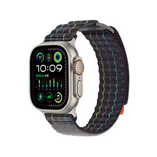 Foto - Curea structurată din nylon pentru Apple Watch - Gri 38 mm, 40 mm, 41 mm