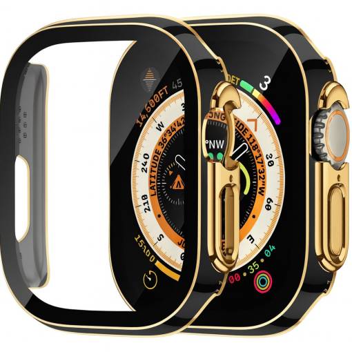 Foto - Husă de protecție pentru Apple Watch Ultra - Aur negro, 49 mm