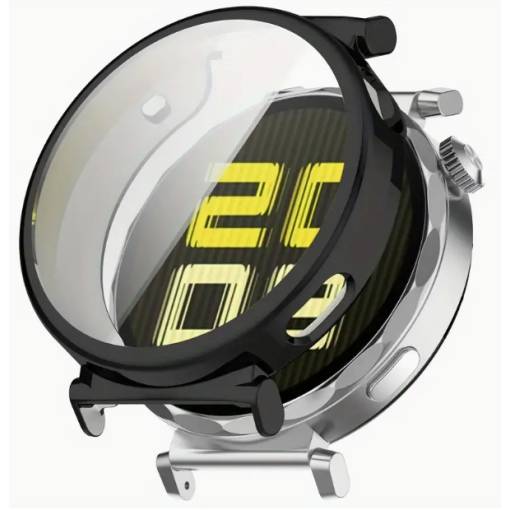 Foto - Husă din silicon pentru Huawei Watch GT5 41mm - Neagră