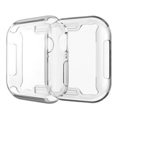 Foto - Capac din silicon pentru Apple Watch 10 42 mm - Transparent