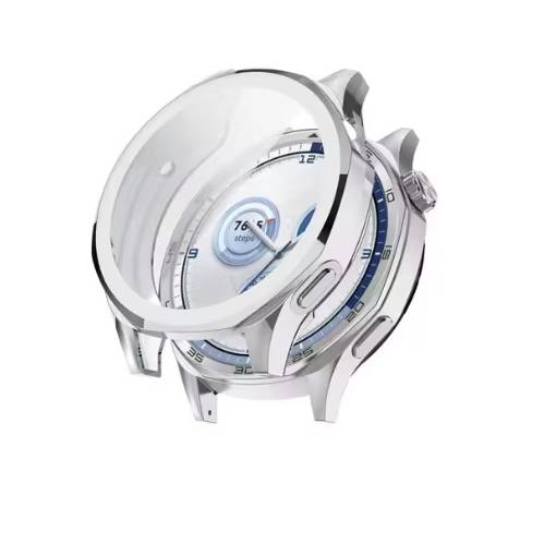 Foto - Capac din silicon pentru Huawei Watch GT5 46 mm - Argint