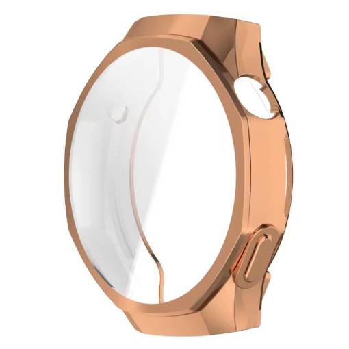 Foto - Capac din silicon pentru Huawei Watch GT5 Pro 46 mm - Aur și roz