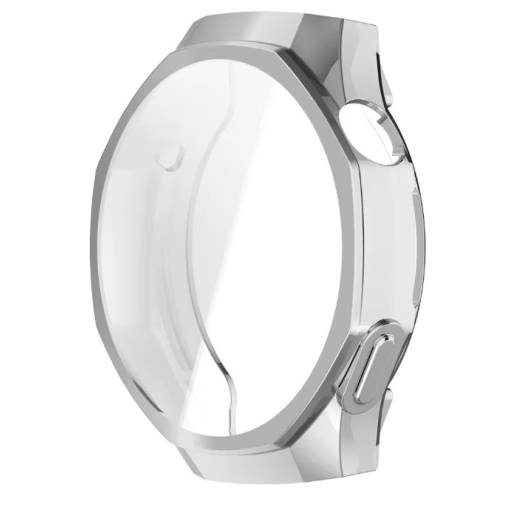 Foto - Husă din silicon pentru Huawei Watch GT5 Pro 46 mm - Argintie