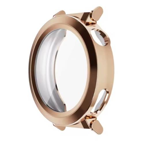 Foto - Capac din silicon pentru Huawei Watch GT5 pro 42 mm - Aur și roz