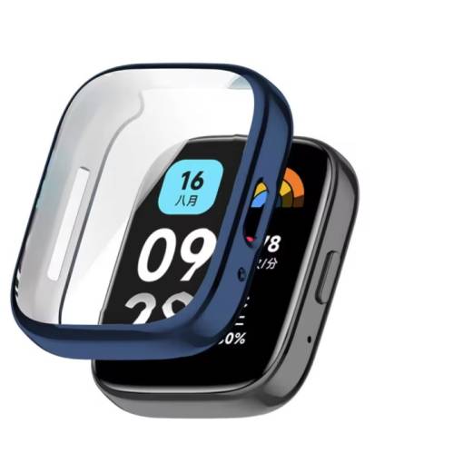 Foto - Husă din silicon pentru Xiaomi Redmi Watch 3 Active - Alabastru