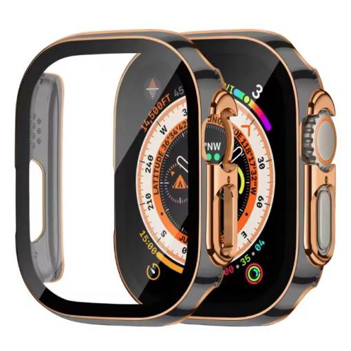 Foto - Husă de protecție pentru Apple Watch Ultra - Negru de cupru, 49 mm