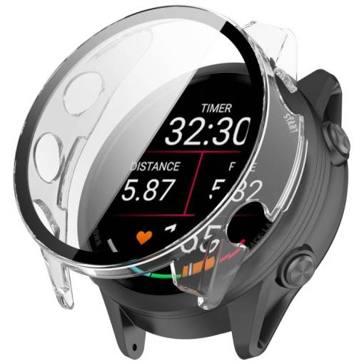 Foto - Husă de protecție pentru Garmin Forerunner 970 - Transparent