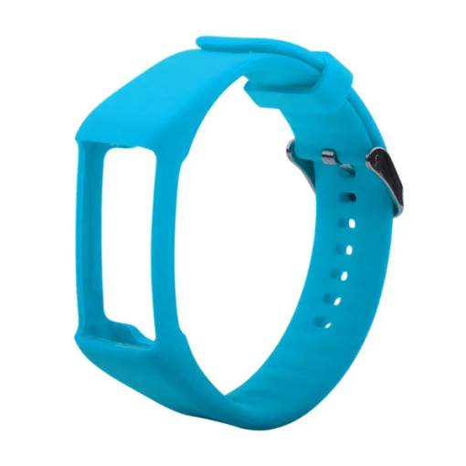 Foto - Curea din silicon eses pentru Polar A360 și A370 - Albastră