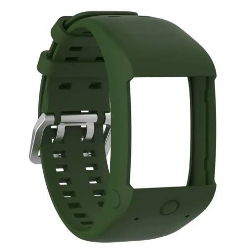 Foto - Curea din silicon Eses pentru Polar M600 - Verde