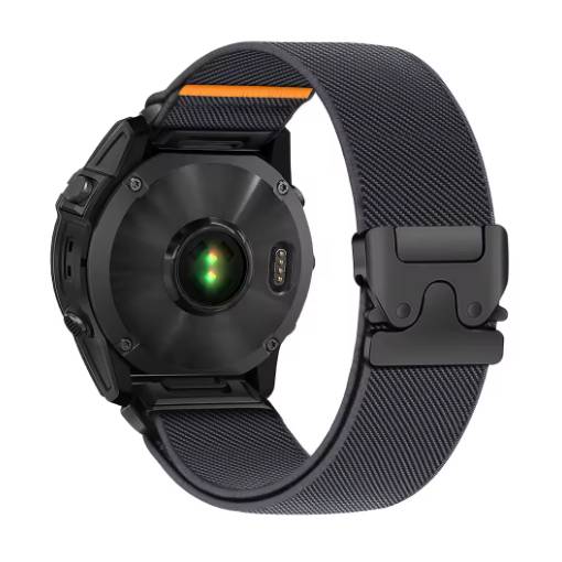 Foto - esese curea elastică din nailon pentru Garmin - Gri, QuickFit 22 mm