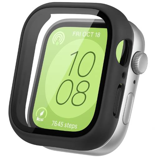 Foto - Carcasă de protecție pentru Huawei Watch Fit 4 - Neagră, mată