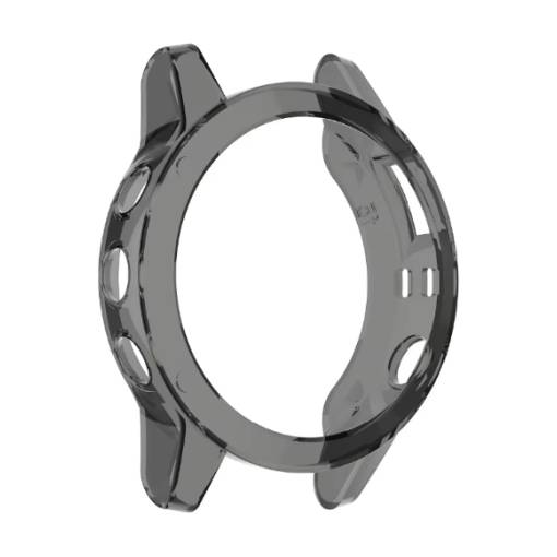 Foto - Rama din silicon pentru Garmin Fénix 6S - Negru