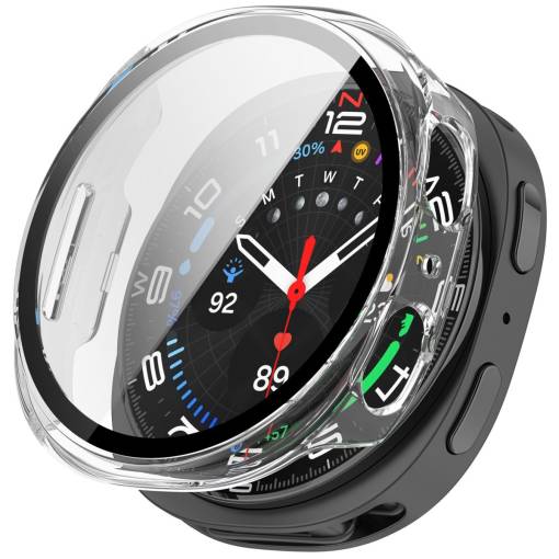 Foto - Cască de protecție pentru Samsung Galaxy Watch 8 44mm - Transparentă