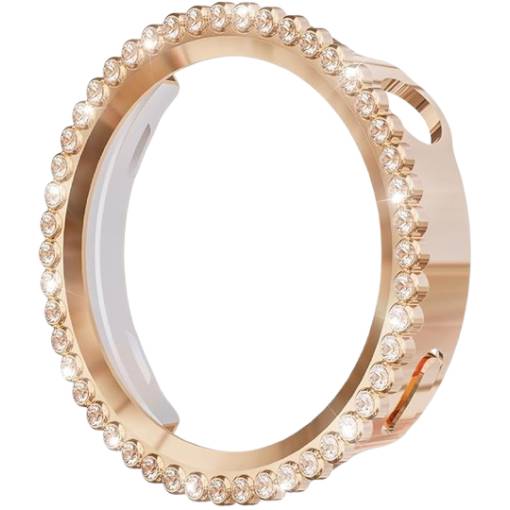 Foto - Cadru de protecție cu pietricele pentru Huawei Watch GT 6 41mm - Mărgăritar