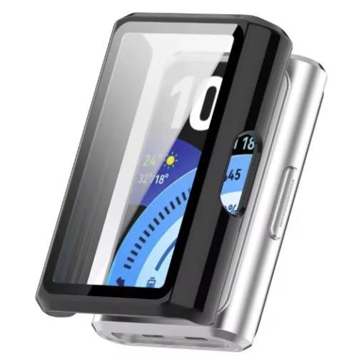 Foto - Cadru de protecție cu pietricele pentru Huawei Watch GT 6 41mm - Transparent