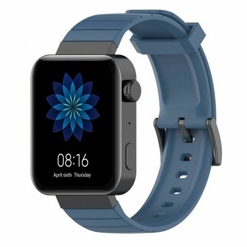 Foto - eses Silikonový řemínek - Modrý, 18 mm