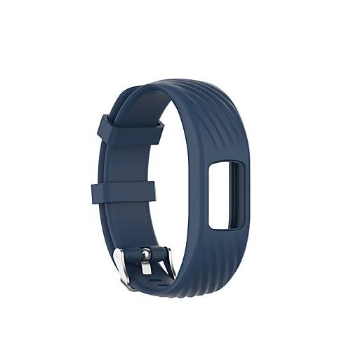 Foto - eses Curea din silicon pentru Garmin VivoFit 4 - Marimea S, albastru inchis