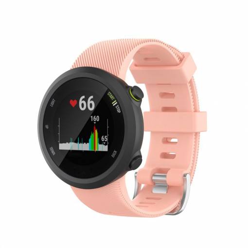 Foto - Brățară din silicon pentru Garmin Forerunner 45, Forerunner 45S și SWIM 2 - Roz