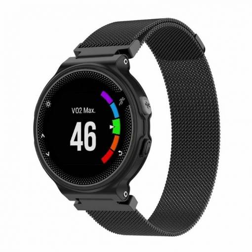 Foto - eses Milanese Loop pentru Garmin 15 mm - Marimea S, negru