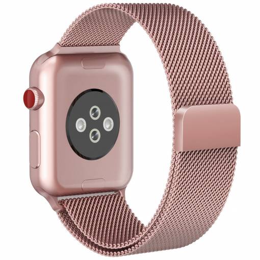 Foto - Brățară milaneză eses pentru Apple Watch - Roz, 38mm, 40mm, 41mm