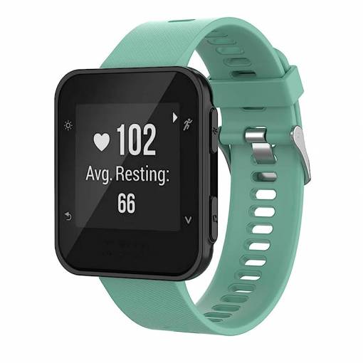 Foto - brățară din silicon pentru Garmin Forerunner 30 și 35 - Mentă