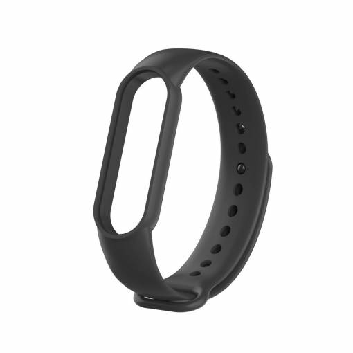 Foto - esep Cureaua pentru Xiaomi Mi Band 5, Mi Band 6 și Amazfit Band 5 - Negru