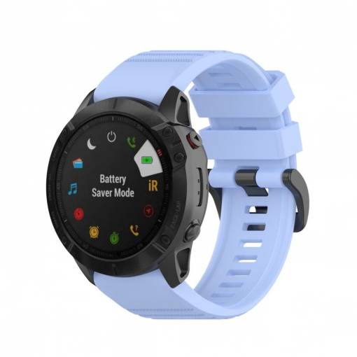 Foto - eses Brățară sportivă din silicon pentru Garmin - Lila deschisă, QuickFit 26 mm