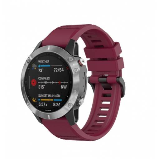 Foto - eses Brățară sportivă din silicon pentru Garmin - Lila, QuickFit 22 mm