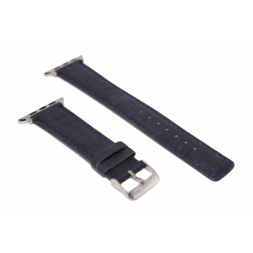 Foto - eses Brățară din plută pentru Apple Watch - Albastru închis 42mm, 44mm, 45mm, 49mm