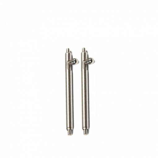 Foto - eses Axă de rezervă cu arc pentru brățări - Argintie, 2 bucăți 20 mm (1,7 mm)